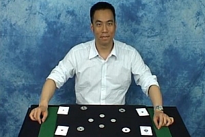手上硬币矩阵 硬币魔术教学 纯手法无需道具(含60多种硬币手法)