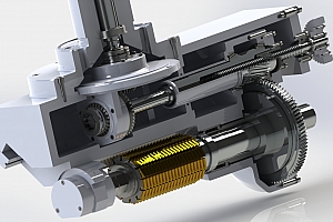 B 齿轮加工 滚齿 机械设计参考资料图纸 3D建模模型gear-for-hobbing-machine