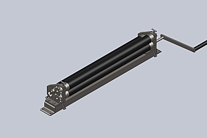 B 自制卷圆机DIY资料 三维立体数字建模 资料发邮箱 slip roll