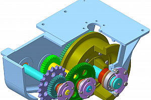 B 绞车 卷扬机 机械设计参考资料 三维建模发邮箱