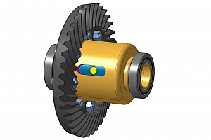 BE 限滑差速器 机械设计资料 3D模型limited-slip-differential-lsd