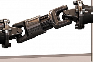 万向节联轴器 万向节接头 机械设计参考资料 图纸 三维模型kardanwelle-1