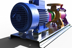 B 电动水泵 多级离心高压水泵 机械设计参考资料 water-pump-2