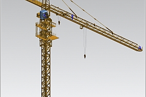 塔吊tower-crane-assembly