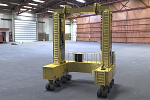 E 工程运输车 车辆模型 图纸资料 3D模型chemical-cask-transporter