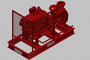 消防水泵fire-fighting-pump-720m3-h-100mcl