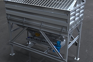 C 料斗 附带给料传送带 非标自动化设备hopper-with-belt-feeder