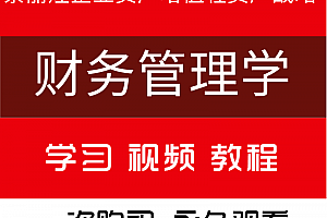 【财务管理学】蔡丽煌财务思维报表企业资产增值轻资产战略课程