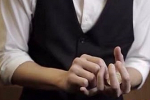 简纶廷硬币瞬间消失魔术手法教学eric chien魔术教学硬币变化魔术