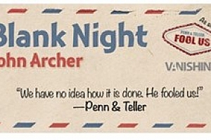Blank Night by John Archer 预言心灵魔术 中文翻译 可自制 商演