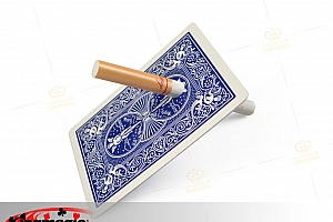 香烟穿牌 魔术道具在线教学