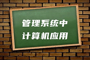 公共课>管理系统中计算机应用试卷