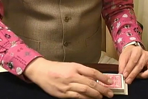 稀有隐蔽偷牌纯手法教学Sidewinder by Akira Fujii