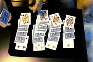 2014超牛纸牌魔术 火娃 不可能的寻找教学